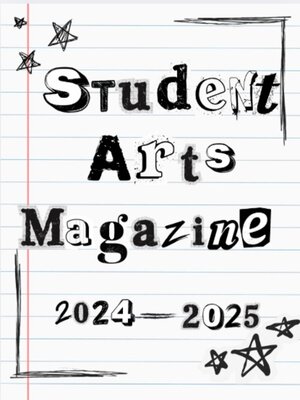 cover image of SAM Student Arts Magazine 2024-2025